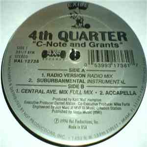4th Quarter - C-Note And Grants mp3 album