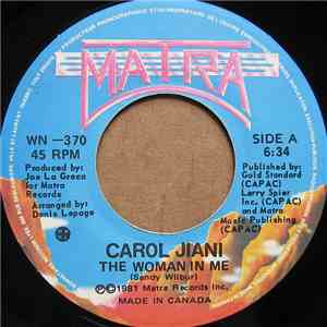 Carol Jiani - The Woman In Me mp3 album