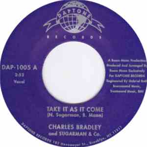 Charles Bradley And Sugarman & Co. - Take It As It Come mp3 album