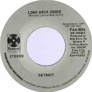 Detroit  - Long Neck Goose / It Ain't Easy mp3 album
