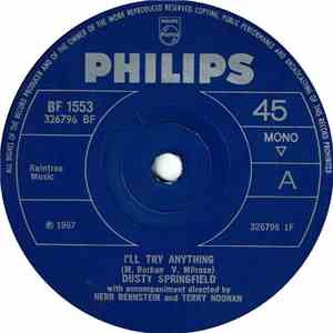 Dusty Springfield - I'll Try Anything mp3 album