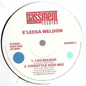 E'leesa Weldon - I Do Believe mp3 album