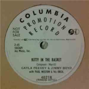 Gayla Peevey & Jimmy Boyd With Paul Weston And His Orchestra - Kitty In The Basket / I'm So Glad mp3 album