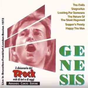 Genesis - Live in Bruxelles-Frankfurt-London-Boston 1972 mp3 album