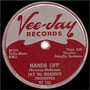 Jay Mc Shann's Orchestra - Hands Off / Another Night mp3 album