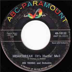 Jon Thomas  - Heartbreak (It's Hurtin' Me) / Teasin' mp3 album