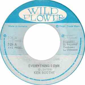 Ken Boothe / Charmers Big Band - Everything I Own / My Own Version mp3 album