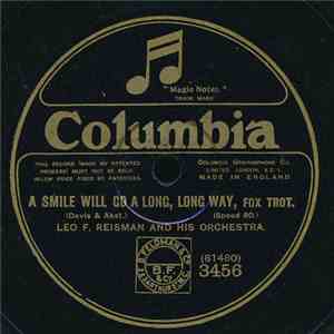 Leo F. Reisman And His Orchestra / Paul Specht And His Hotel Orchestra - A Smile Will Go A Long, Long Way / Monavanna mp3 album