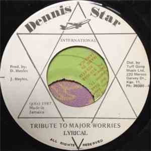 Lyrical - Tribute To Major Worries mp3 album