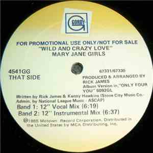 Mary Jane Girls - Wild And Crazy Love mp3 album