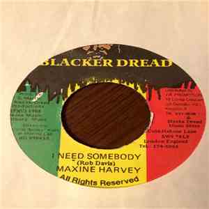 Maxine Harvey - I Need Somebody / Sentimental mp3 album