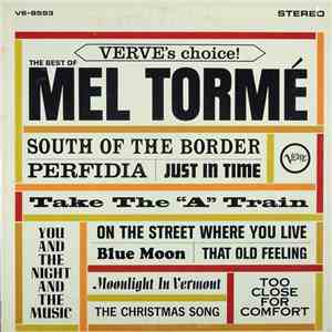 Mel Tormé - Verve's Choice, The Best Of Mel Torme mp3 album