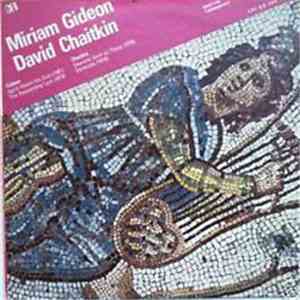 Miriam Gideon / David Chaitkin - Spirit Above The Dust / The Resounding Lyre / Seasons Such As These / Serenade mp3 album