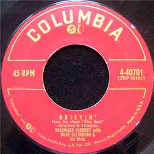 Rosemary Clooney, Duke Ellington And His Orchestra - Grievin' / Sophisticated Lady mp3 album