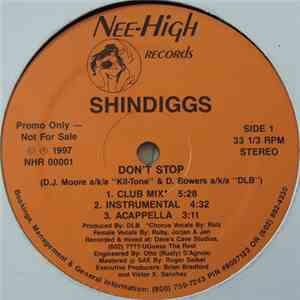 Shindiggs - Don't Stop mp3 album