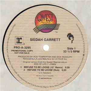 Siedah Garrett - Refuse To Be Loose mp3 album