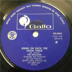 The Dealians - Bring On Back The Good Times mp3 album