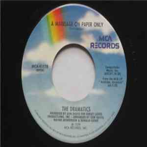 The Dramatics - Welcome Back Home / A Marriage On Paper Only mp3 album