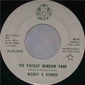 Wendy & Bonnie - The Paisley Window Pane / It's What's Really Happening mp3 album