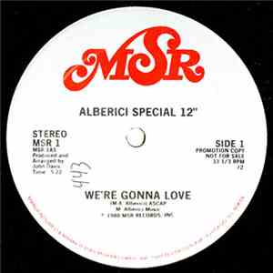 Alberici - We're Gonna Love / England's Children mp3 album