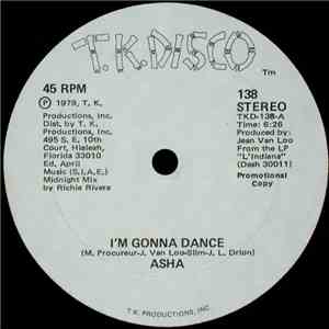 Asha - I'm Gonna Dance / Music Machine (Dedication To Studio 54) mp3 album