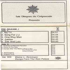Blaine L. Reininger - Songs From The Rain Palace mp3 album
