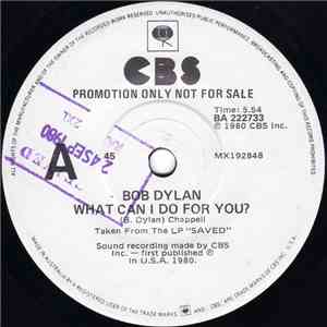 Bob Dylan - What Can I Do For You? mp3 album