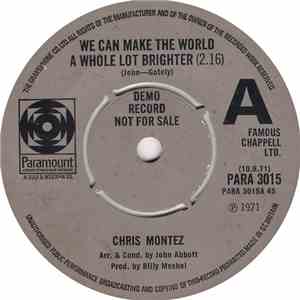 Chris Montez - We Can Make The World A Whole Lot Brighter mp3 album
