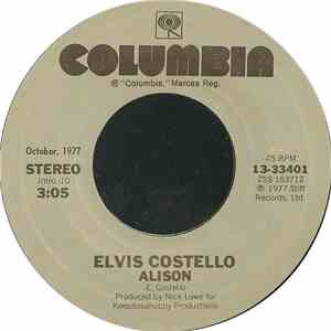 Elvis Costello - Alison / Accidents Will Happen mp3 album