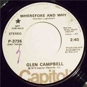 Glen Campbell - Wherefore And Why / Give Me Back That Old Familiar Feeling mp3 album