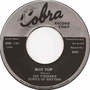 Ike Turner's King's Of Rhythm - Box Top / Walking Down The Aisle mp3 album