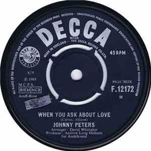 Johnny Peters - When You Ask About Love mp3 album