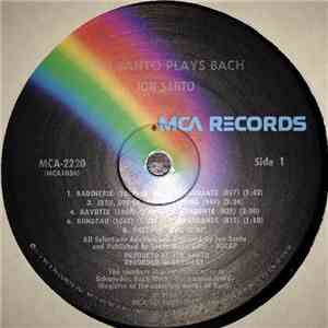 Jon Santo - Jon Santo Plays Bach (Synthesized Electrons) mp3 album