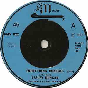 Lesley Duncan - Everything Changes mp3 album
