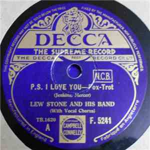 Lew Stone And His Band - P.S. I Love You / Two Cigarettes In The Dark mp3 album