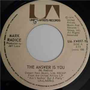 Mark Radice - The Answer Is You mp3 album