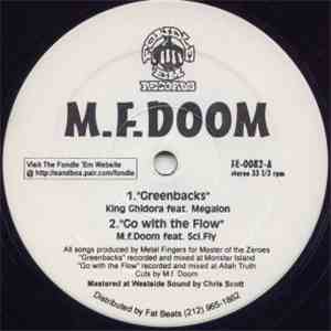M.F.Doom - Greenbacks / Go With The Flow mp3 album
