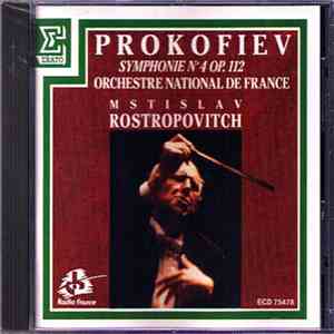 Mstislav Rostropovich, Prokofiev - Symphonie No.4 Op.112 mp3 album