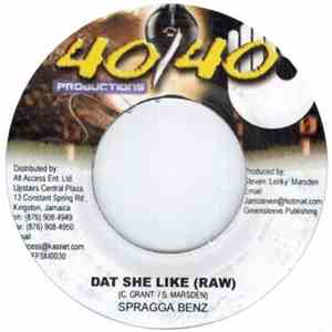 Spragga Benz - Dat She Like mp3 album