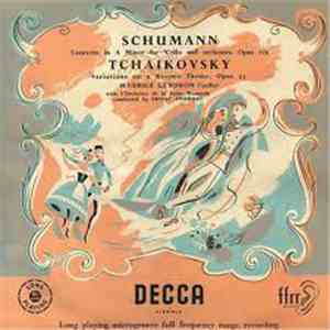 Tchaikovsky, Maurice Gendron, Schumann - Schumann Concerto In A Minor / Tchaikovsky Variations On A Rococo Theme mp3 album