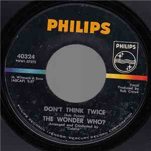 The Wonder Who? - Don't Think Twice mp3 album