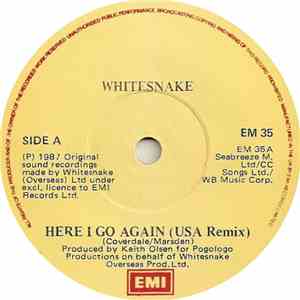 Whitesnake - Here I Go Again (USA Single Remix) mp3 album