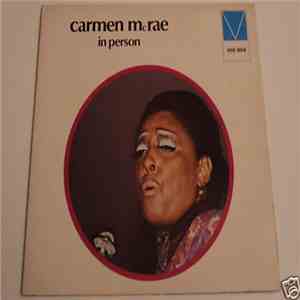 Carmen McRae - In Person mp3 album