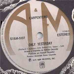 Carpenters - Only Yesterday mp3 album