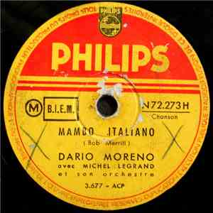 Dario Moreno Avec Michel Legrand Et Son Orchestre - Mambo Italiano / Papa Loves Mambo mp3 album