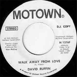 David Ruffin - Walk Away From Love mp3 album