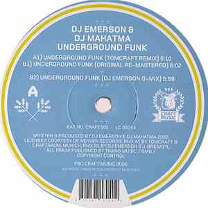 DJ Emerson & DJ Mahatma - Underground Funk mp3 album