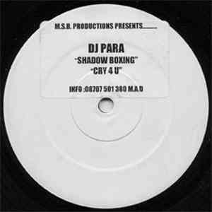 DJ Para - Shadow Boxing / Cry 4 U mp3 album