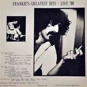 Frank Zappa - Frankie's Greatest Hits - Live '88 mp3 album