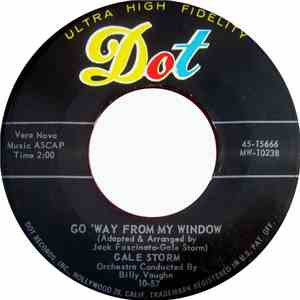 Gale Storm - Go 'Way From My Window / Winter Warm mp3 album